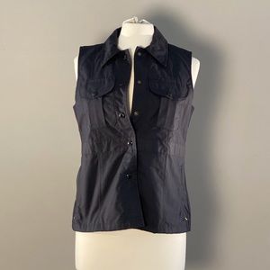 Filson Dark Blue Women’s Vest, Size Medium